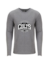 Campus HS Football Toss - Tri-Blend Long Sleeve
