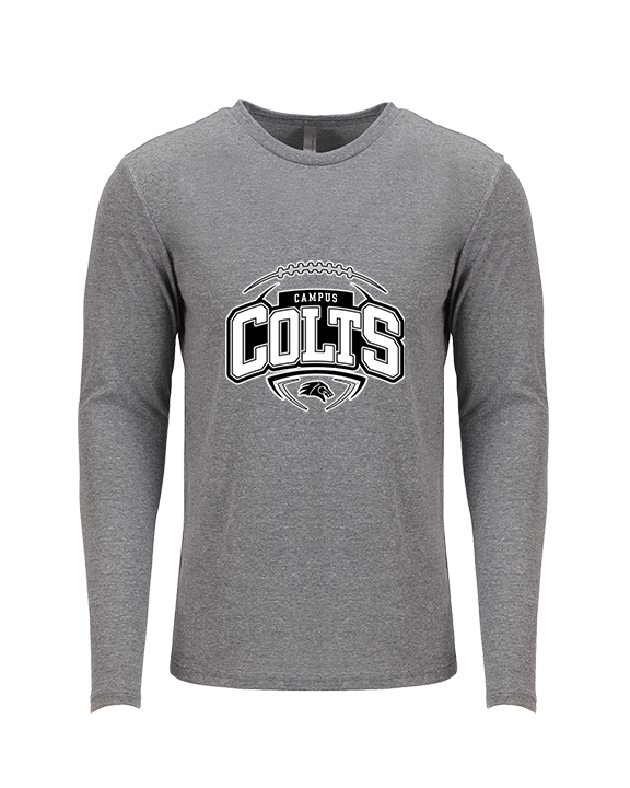 Campus HS Football Toss - Tri-Blend Long Sleeve