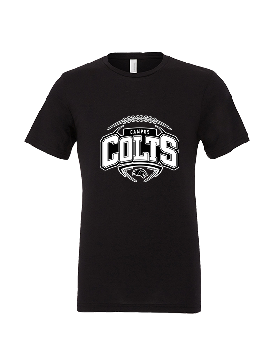 Campus HS Football Toss - Tri-Blend Shirt