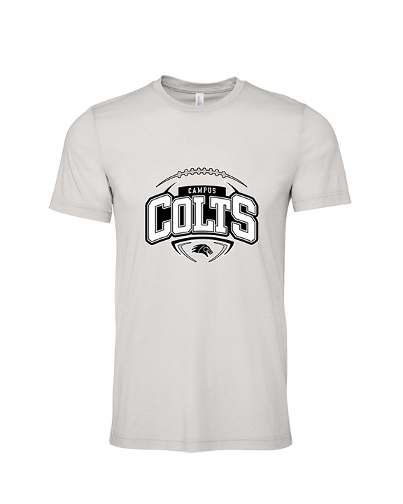 Campus HS Football Toss - Tri-Blend Shirt