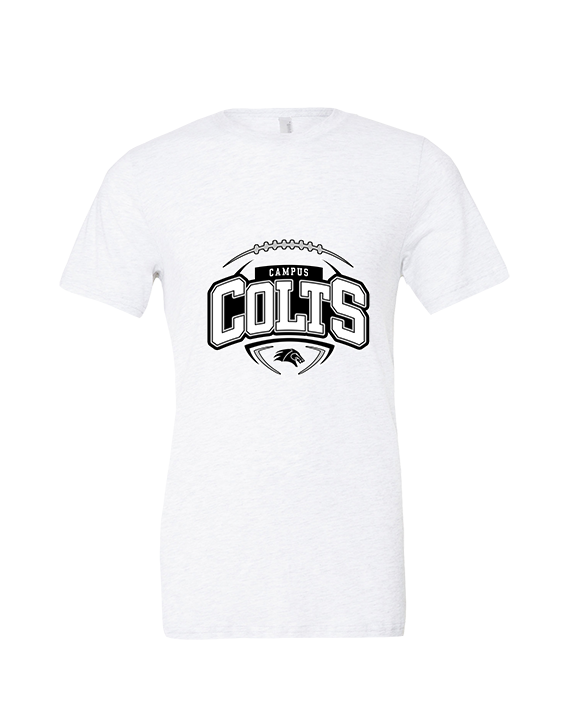 Campus HS Football Toss - Tri-Blend Shirt
