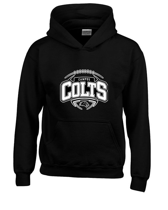 Campus HS Football Toss - Youth Hoodie