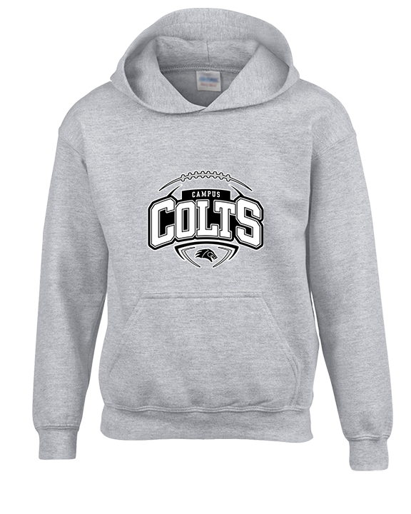 Campus HS Football Toss - Youth Hoodie