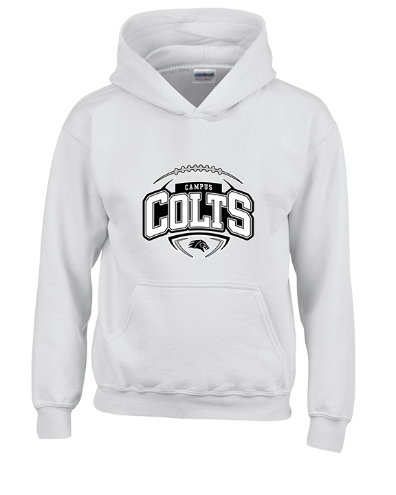 Campus HS Football Toss - Youth Hoodie