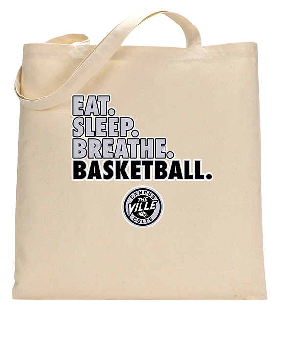 Campus HS Girls Basketball Eat Sleep Breathe - Tote