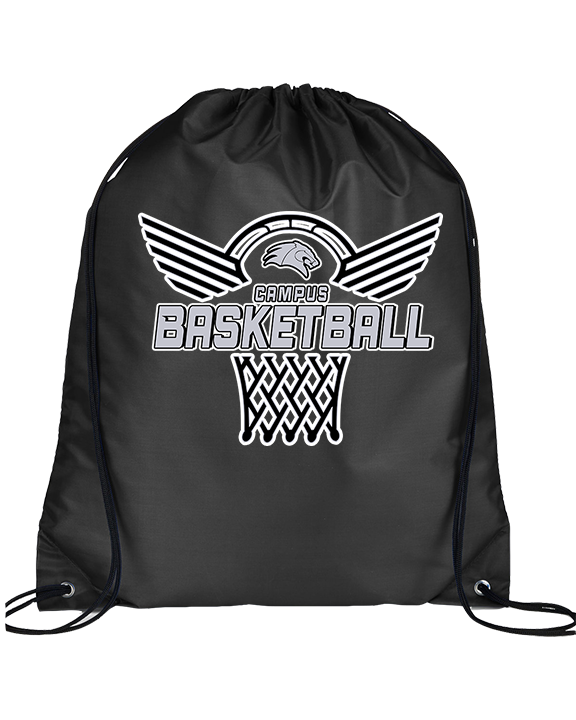 Campus HS Girls Basketball Nothing But Net - Drawstring Bag