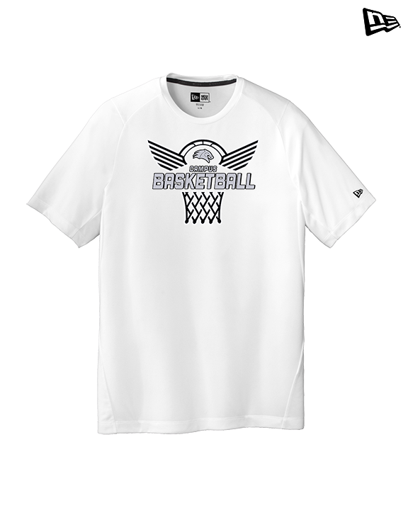 Campus HS Girls Basketball Nothing But Net - New Era Performance Shirt