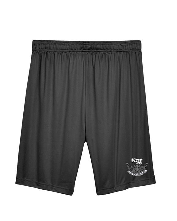 Campus HS Girls Basketball Outline - Mens Training Shorts with Pockets
