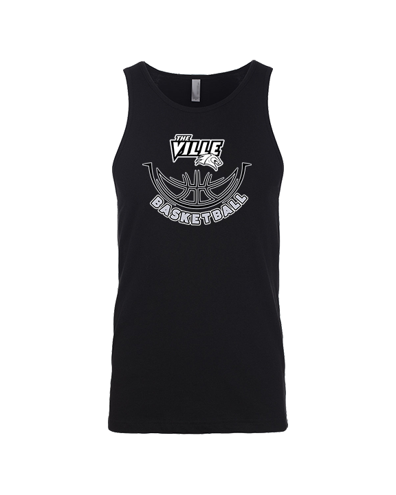 Campus HS Girls Basketball Outline - Tank Top