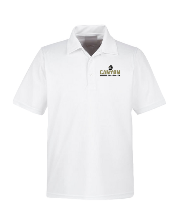 Canyon Girls Soccer Comanche- Men's Polo
