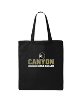 Canyon Girls Soccer Comanche - Tote Bag