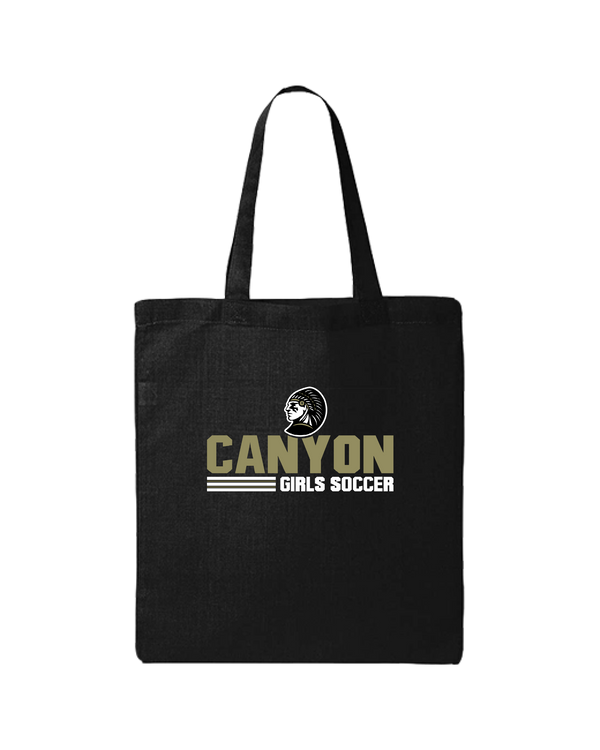 Canyon Girls Soccer Comanche - Tote Bag