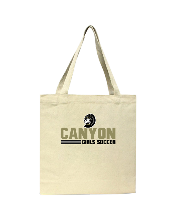 Canyon Girls Soccer Comanche - Tote Bag