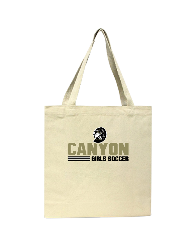 Canyon Girls Soccer Comanche - Tote Bag