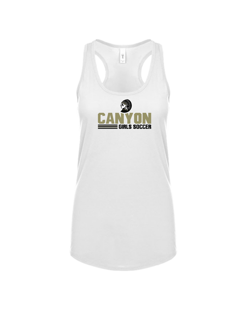 Canyon Girls Soccer Comanche - Women’s Tank Top