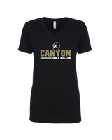 Canyon Girls Soccer Comanche - Women’s V-Neck