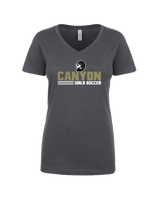 Canyon Girls Soccer Comanche - Women’s V-Neck