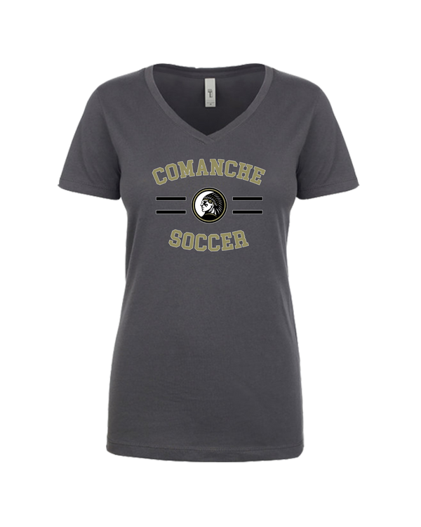 Canyon Girls Soccer Curve - Women’s V-Neck