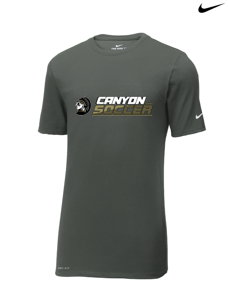 Canyon Girls Soccer - Nike Cotton Poly Dri-Fit