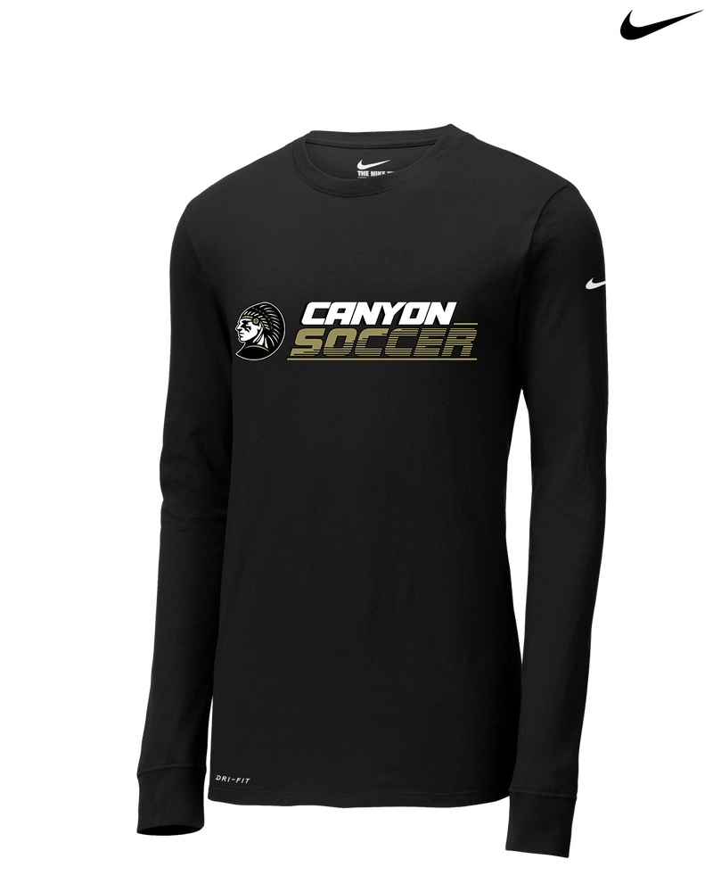 Canyon Girls Soccer - Nike Dri-Fit Poly Long Sleeve