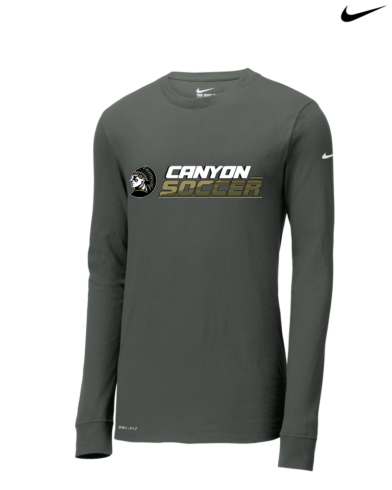 Canyon Girls Soccer - Nike Dri-Fit Poly Long Sleeve