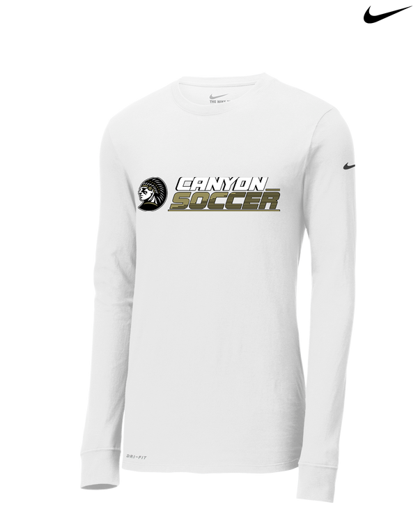Canyon Girls Soccer - Nike Dri-Fit Poly Long Sleeve