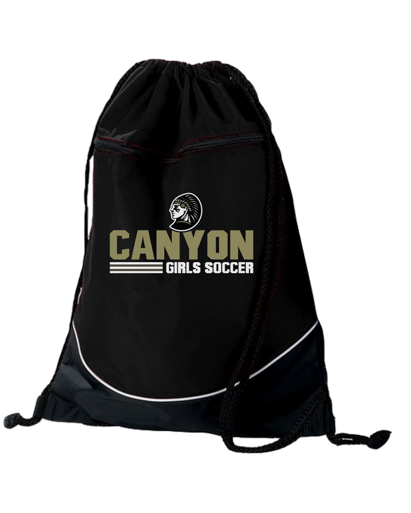 Canyon Girls Soccer Comanche - Drawstring Bag
