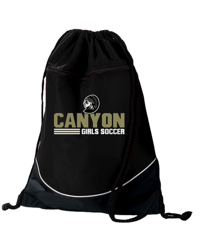 Canyon Girls Soccer Comanche - Drawstring Bag