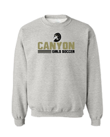 Canyon Girls Soccer Comanche - Crewneck Sweatshirt