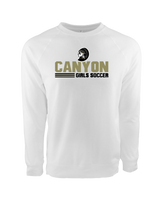 Canyon Girls Soccer Comanche - Crewneck Sweatshirt