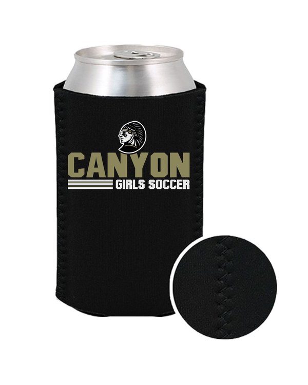 Canyon Girls Soccer Comanche - Koozie