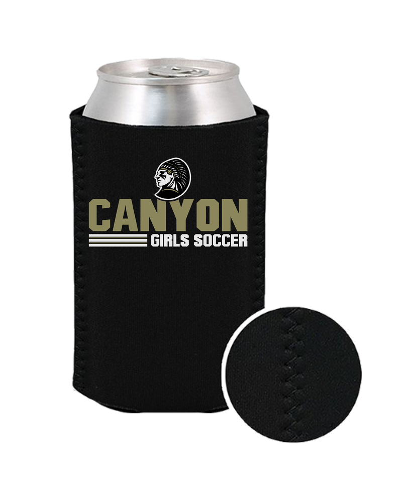 Canyon Girls Soccer Comanche - Koozie