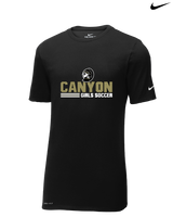 Canyon Girls Soccer Comanche - Nike Cotton Poly Dri-Fit