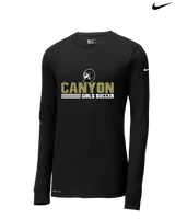 Canyon Girls Soccer Comanche - Nike Dri-Fit Poly Long Sleeve