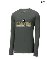 Canyon Girls Soccer Comanche - Nike Dri-Fit Poly Long Sleeve