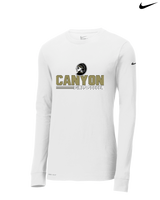 Canyon Girls Soccer Comanche - Nike Dri-Fit Poly Long Sleeve
