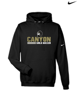 Canyon Girls Soccer Comanche - Nike Club Fleece Hoodie