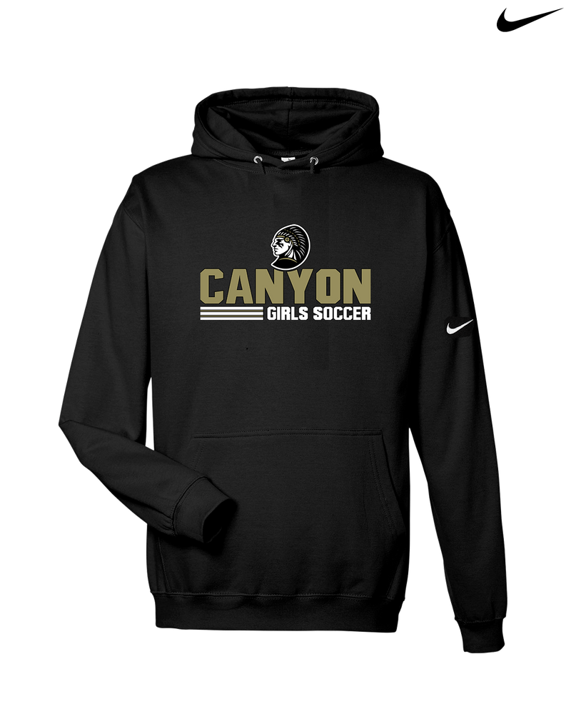 Canyon Girls Soccer Comanche - Nike Club Fleece Hoodie