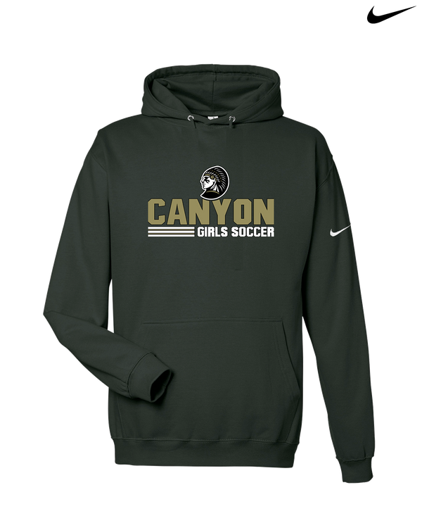 Canyon Girls Soccer Comanche - Nike Club Fleece Hoodie