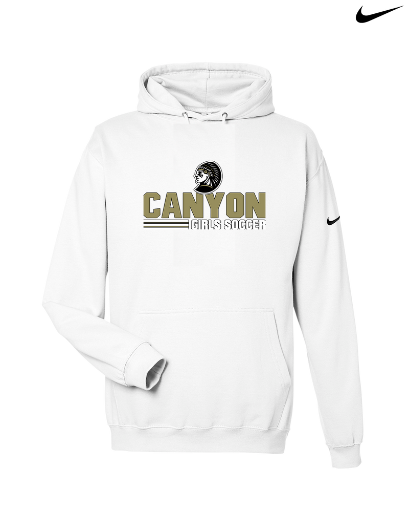 Canyon Girls Soccer Comanche - Nike Club Fleece Hoodie