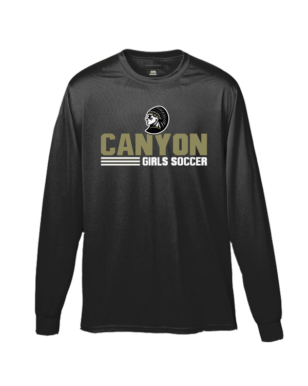 Canyon Girls Soccer Comanche - Performance Long Sleeve
