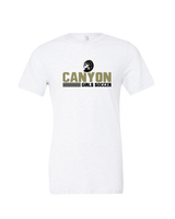 Canyon Girls Soccer Comanche - Tri-Blend T-Shirt