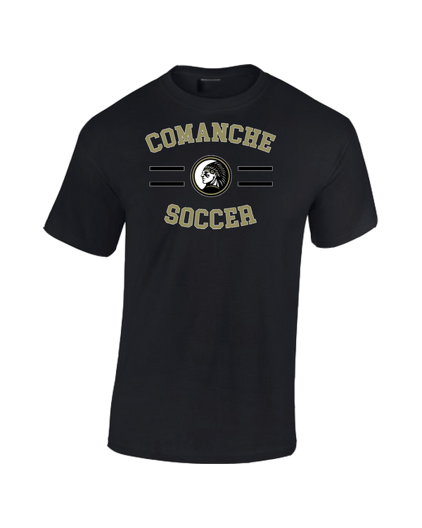 Canyon Girls Soccer Curve - Cotton T-Shirt