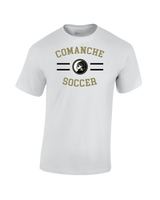 Canyon Girls Soccer Curve - Cotton T-Shirt