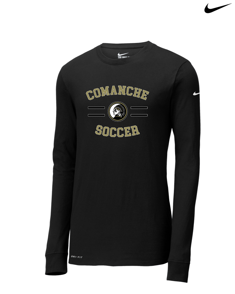 Canyon Girls Soccer Curve - Nike Dri-Fit Poly Long Sleeve
