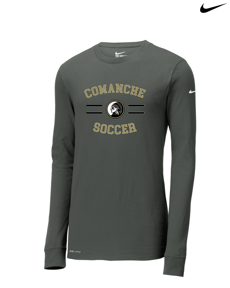 Canyon Girls Soccer Curve - Nike Dri-Fit Poly Long Sleeve