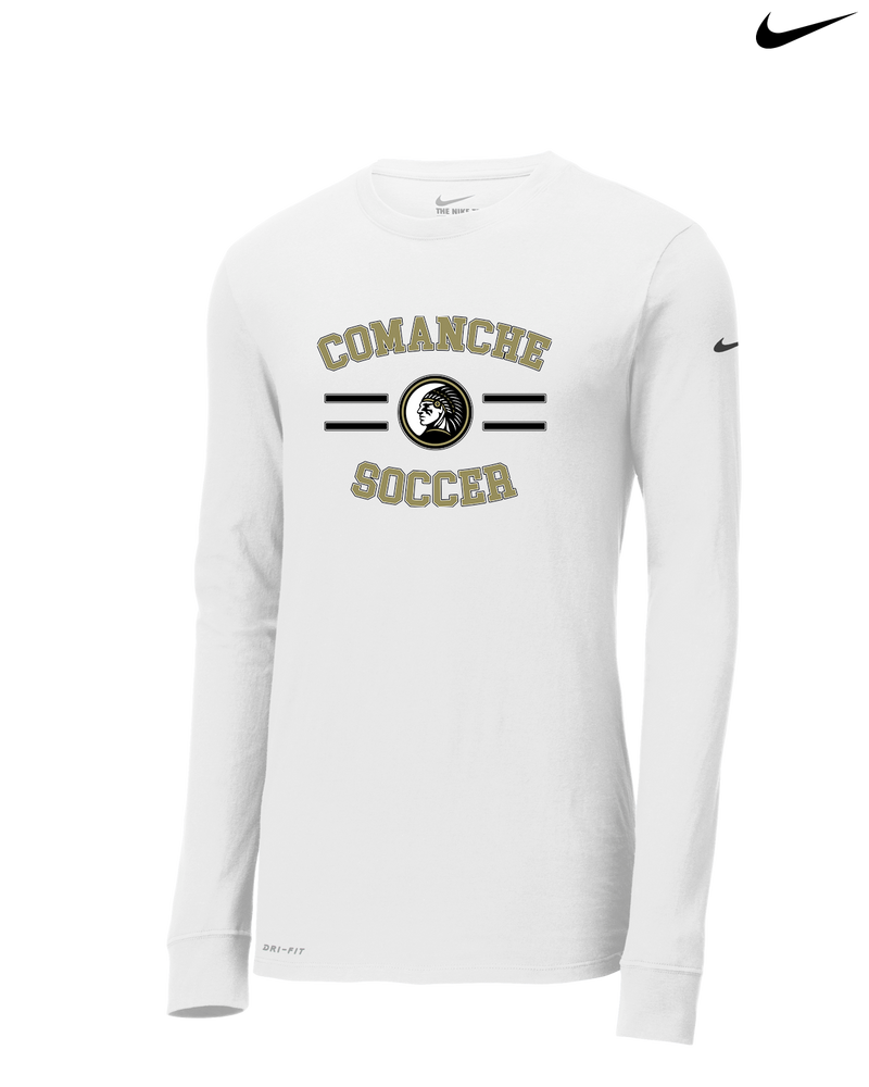 Canyon Girls Soccer Curve - Nike Dri-Fit Poly Long Sleeve