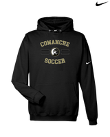 Canyon Girls Soccer Curve - Nike Club Fleece Hoodie