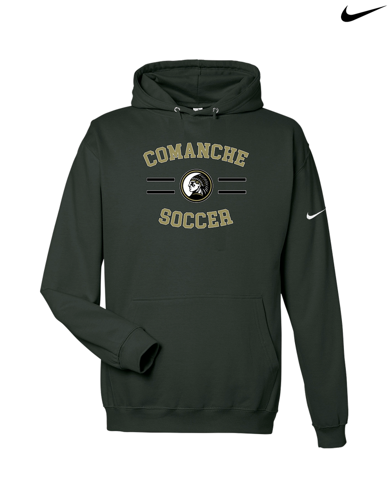 Canyon Girls Soccer Curve - Nike Club Fleece Hoodie