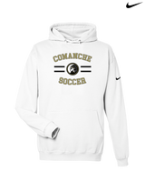 Canyon Girls Soccer Curve - Nike Club Fleece Hoodie
